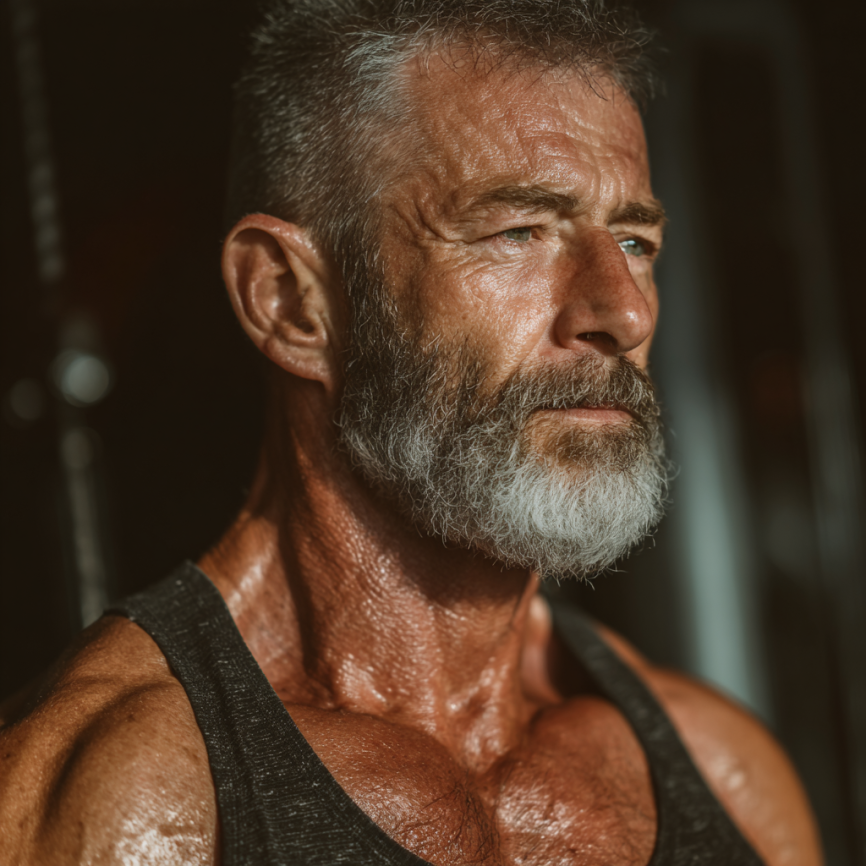 Centru FrogFit cu seniori în timpul exercițiilor